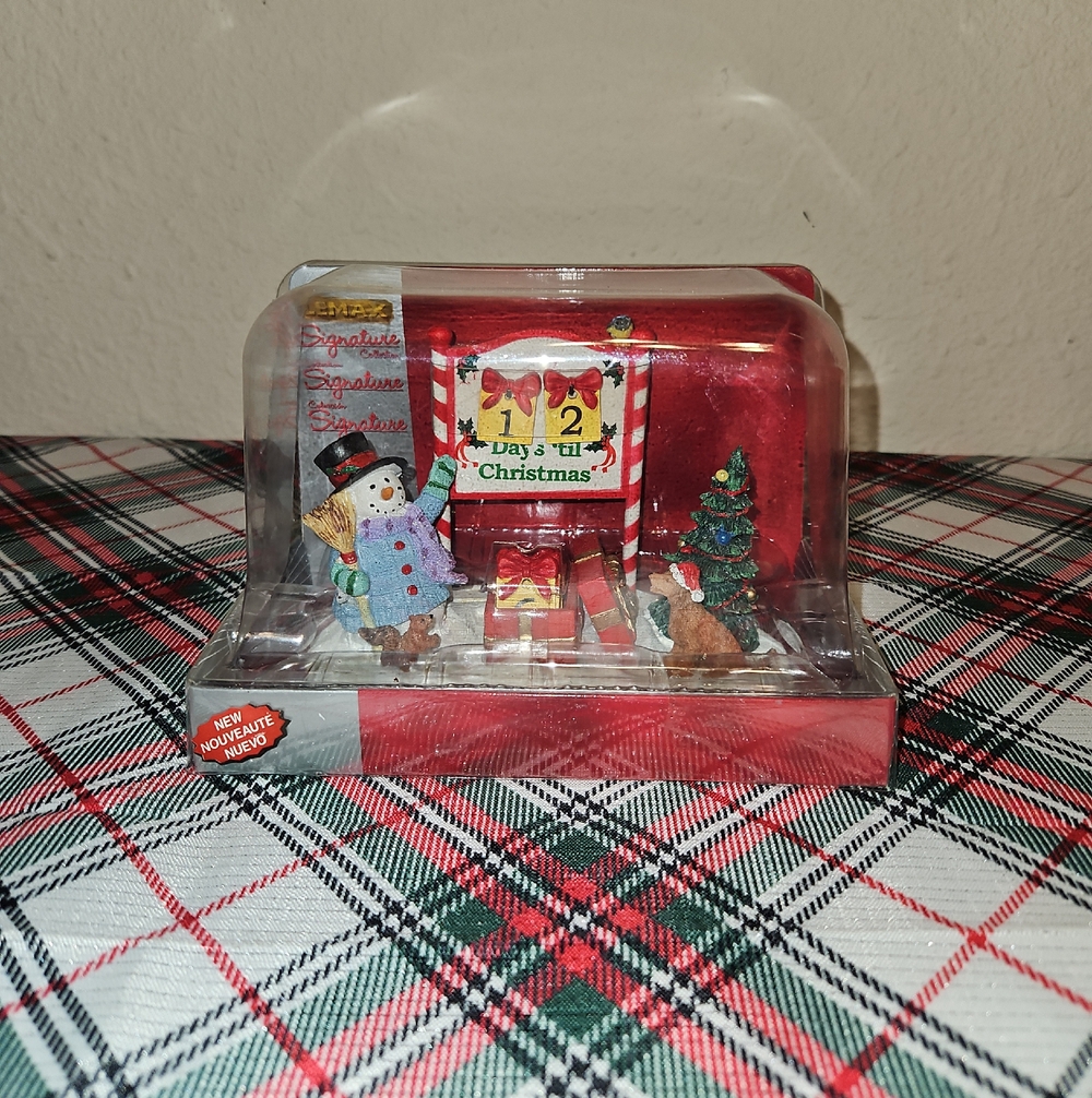 Lemax Signature Collection Countdown To Christmas Table Accent Decor